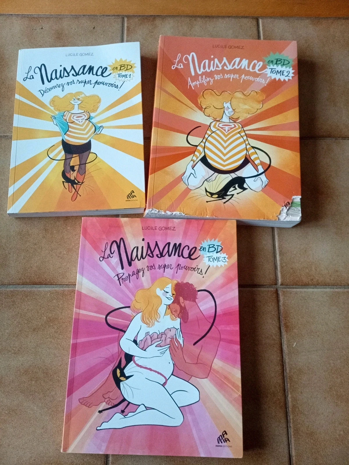 La naissance en BD, Lucile Gomez